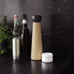 Craft pepparkvarn ek-svart marmor, stor