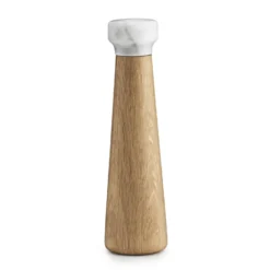 Craft saltkvarn ek-vit marmor, stor