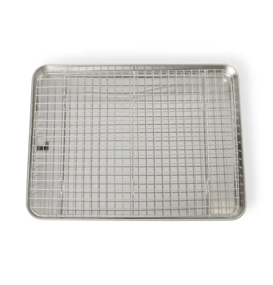 Culimat gastrobleck med avsvalningsgaller, Rostfritt stål, 40,5x30,5 cm