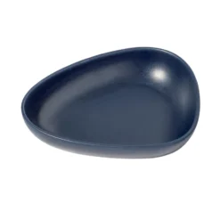 Curve Stoneware djup tallrik 19x22 cm, Navy blue