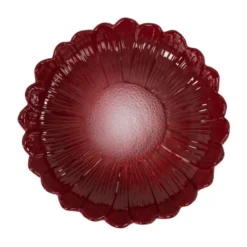 Dagny djupt fat Ø27 cm, Vinröd