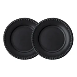 Daria desserttallrik Ø22 cm 2-pack, Ink black