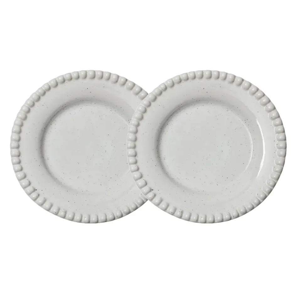 Daria desserttallrik Ø22 cm 2-pack, Cotton white shiny
