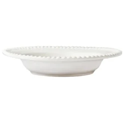Daria djup tallrik Ø26 cm 2-pack, Cotton white shiny