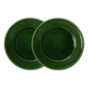 Daria mattallrik Ø28 cm 2-pack, Moss
