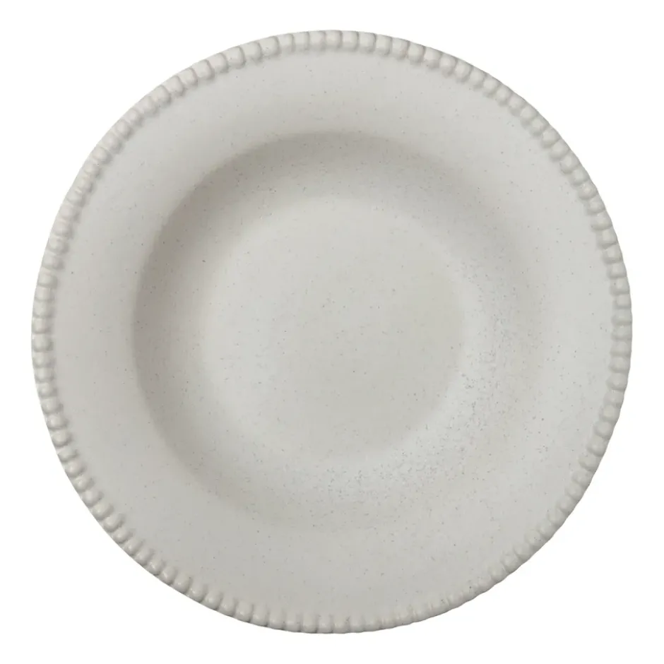 Daria pastatallrik Ø35 cm, Cotton white matte