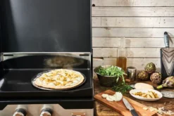 De Buyer pizzaplatta kolstål, Ø32 cm