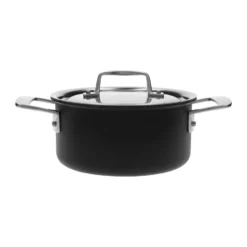 Demeyere Black 5 gryta 5-ply rostfritt stål, 2,2 L