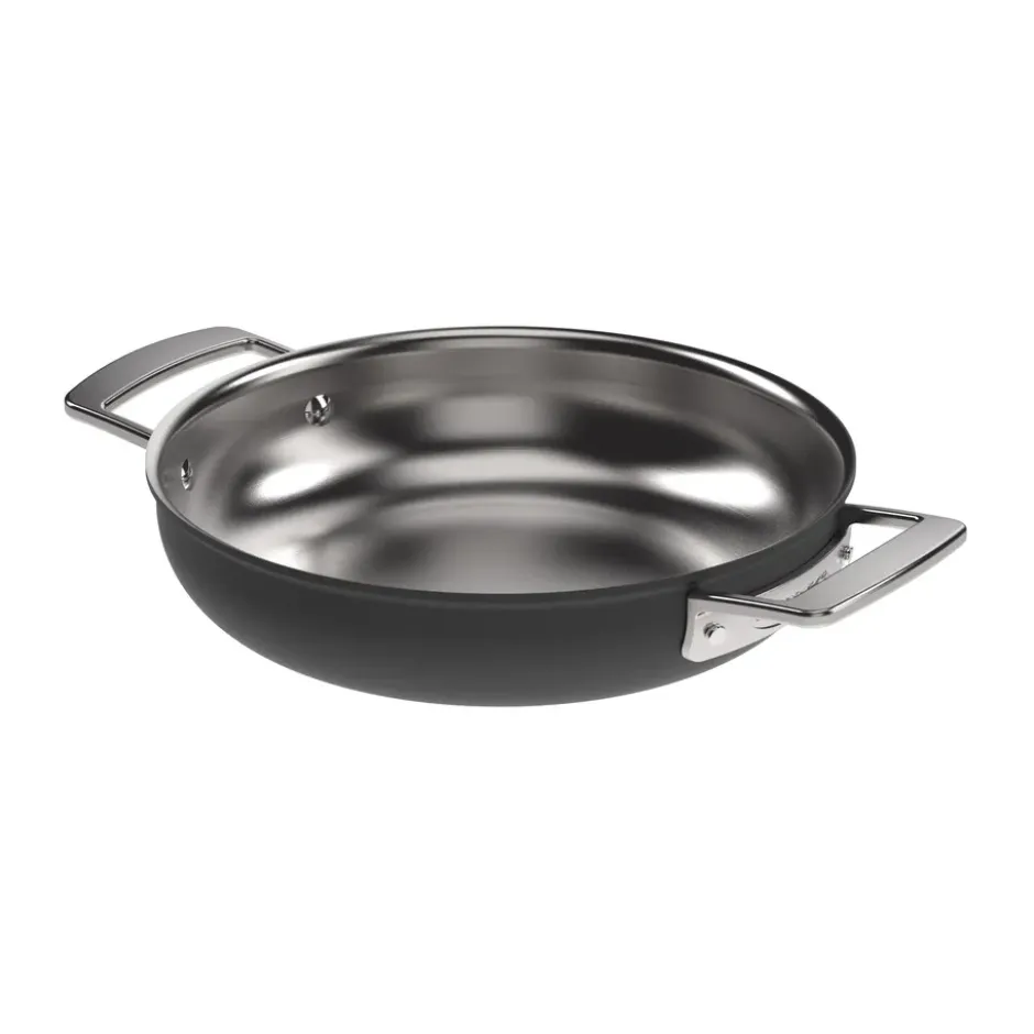 Demeyere Black 5 multifunktion 5-ply stekpanna, Ø24 cm