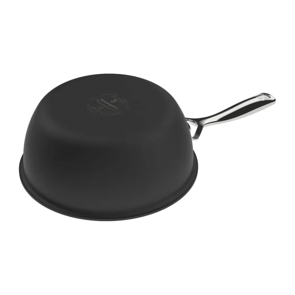 Demeyere Black 5 sauteuse 5-ply rostfritt stål, Ø20 cm