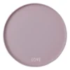 Design Letters favorittallrik Ø22 cm, Love-lavender