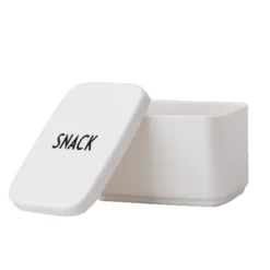 Design Letters snack box till lunchlåda, vit