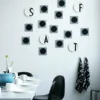 Design Letters tallrik, B