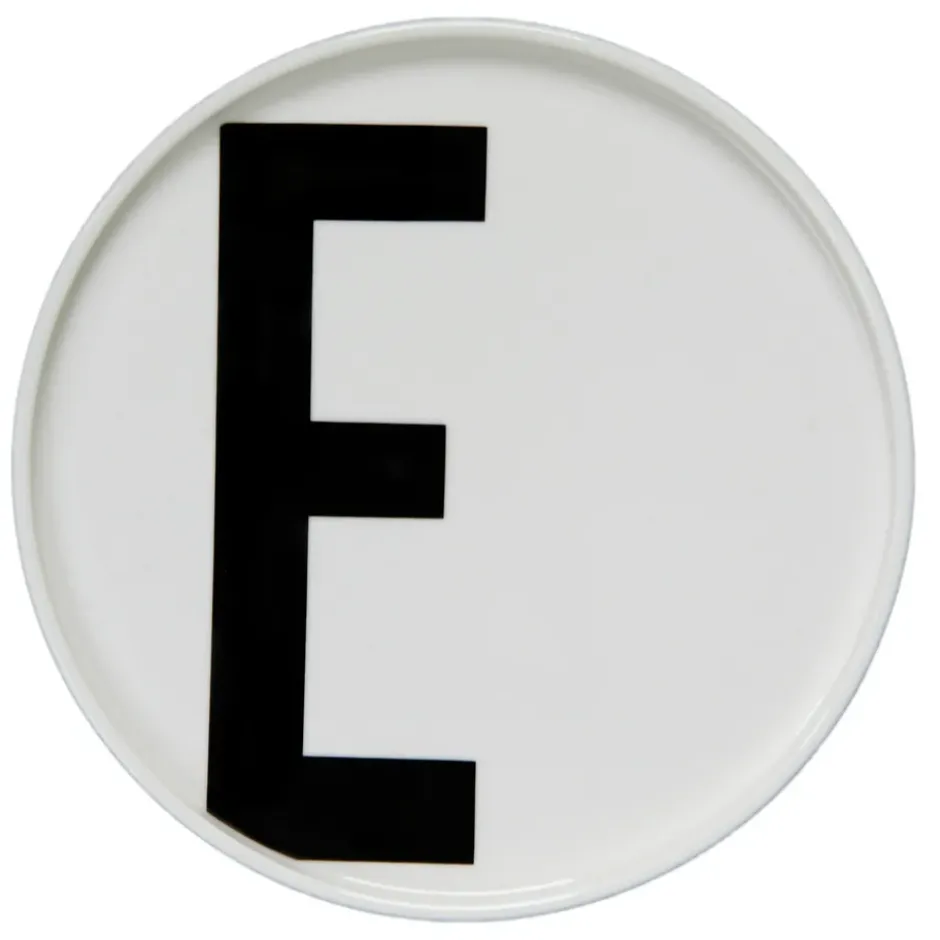 Design Letters tallrik, E