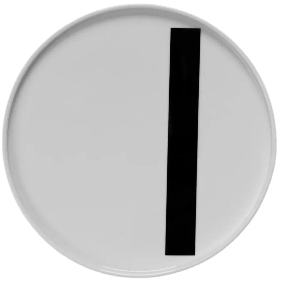 Design Letters tallrik, I