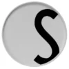 Design Letters tallrik, S
