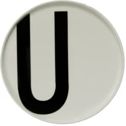 Design Letters tallrik, U