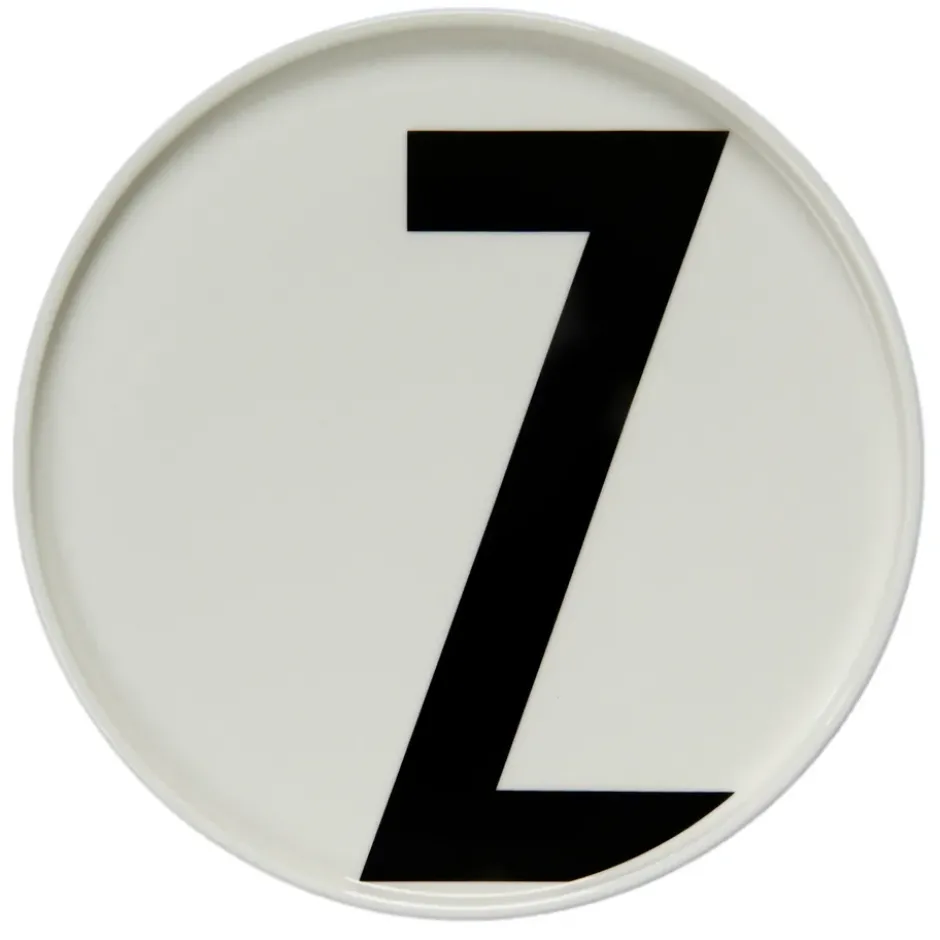 Design Letters tallrik, Z