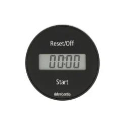 Digital kökstimer med magnet, Svart