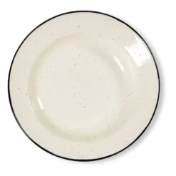 Doris emaljtallrik Ø20 cm, Beige