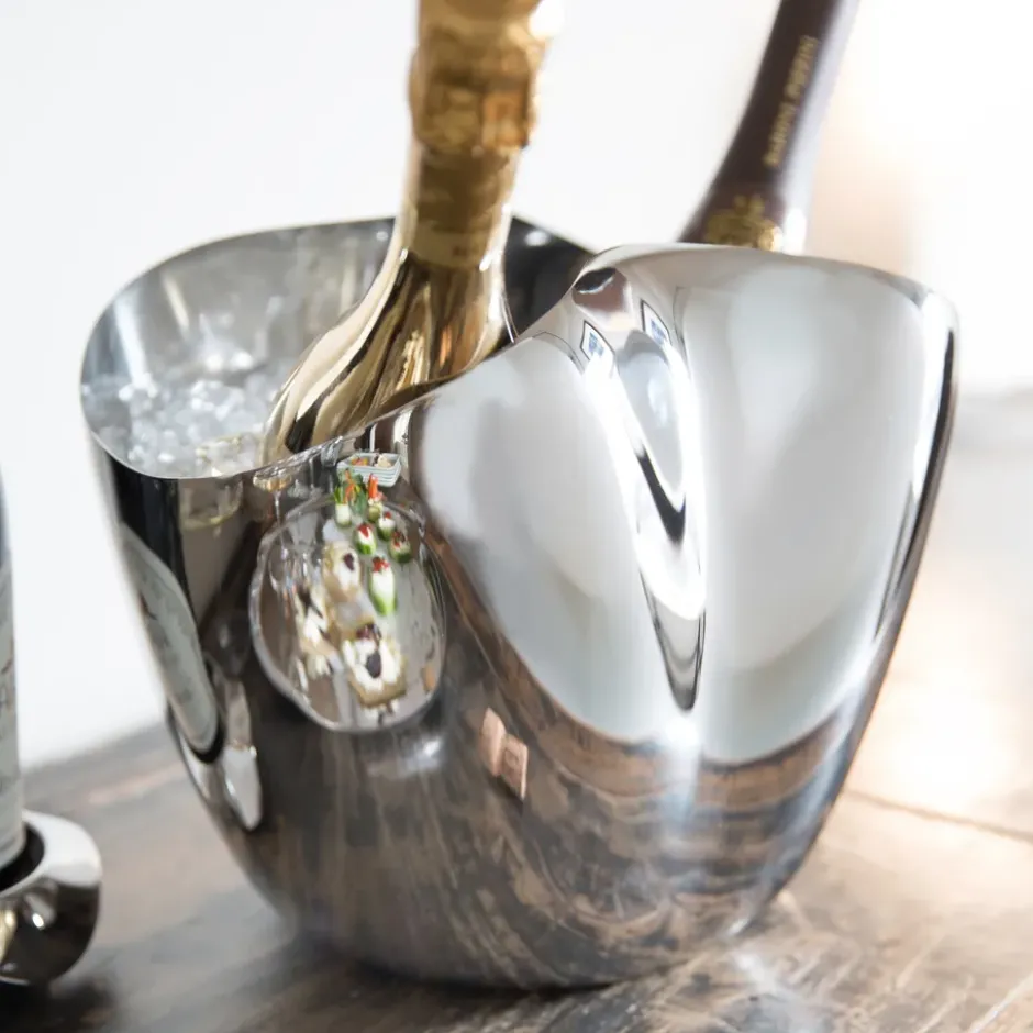 Drift champagnekylare 23 cm, Rostfritt stål