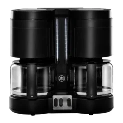 Duo Tech OP8508S0 kaffebryggare dubbel, Svart