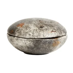 Echo Bonbonniere Ask Ø18 cm, Rost-grå