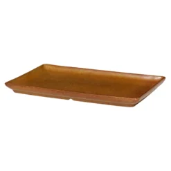 Eli tallrik 12x20 cm, Caramel brown
