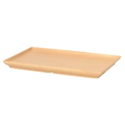 Eli tallrik 12x20 cm, Matte light camel