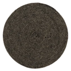 Ella bordstablett Ø38 cm, svart