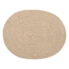 Ella bordstablett oval, Beige