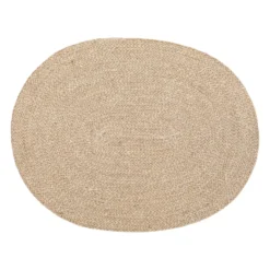 Ella bordstablett oval, Beige