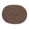 Ella bordstablett oval, Brun