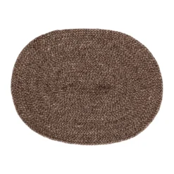 Ella bordstablett oval, Brun