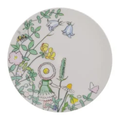 Elsa Beskow Blomsterfesten tallrik Ø20 cm, Multi