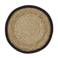 Emil bordstablett Ø40 cm, natur-svart
