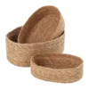 Emil brödkorg oval 3-pack, Natural