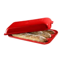Emile Henry baguetteform, Röd