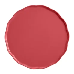Emile Henry Madeleine serveringsfat, Bubbelgum, rund