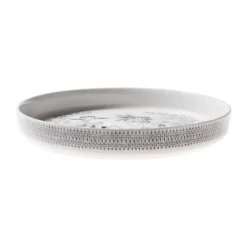 Emilia pajform Ø28 cm, Svart-vit
