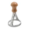 Eppicotispai raviolistans, Aluminium, bok, rund, Ø6 cm