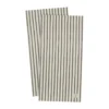 Ernst servett randig 10x20 cm 20-pack, Grön-ljusgrå