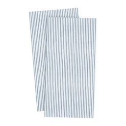 Ernst servett randig 10x20 cm 20-pack, Ljusblå-vit