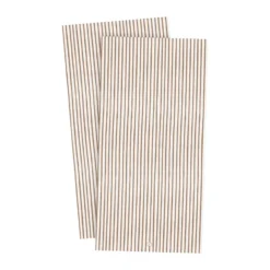 Ernst servett randig 10x20 cm 20-pack, Kola-vit