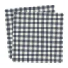 Ernst servett rutig 33x33 cm 20-pack, Blå-ljusgrå