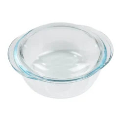 Essentials gryta med lock glas, 2,1 liter