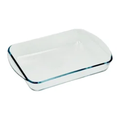 Essentials rektangulärt fat glas, 35x23 cm