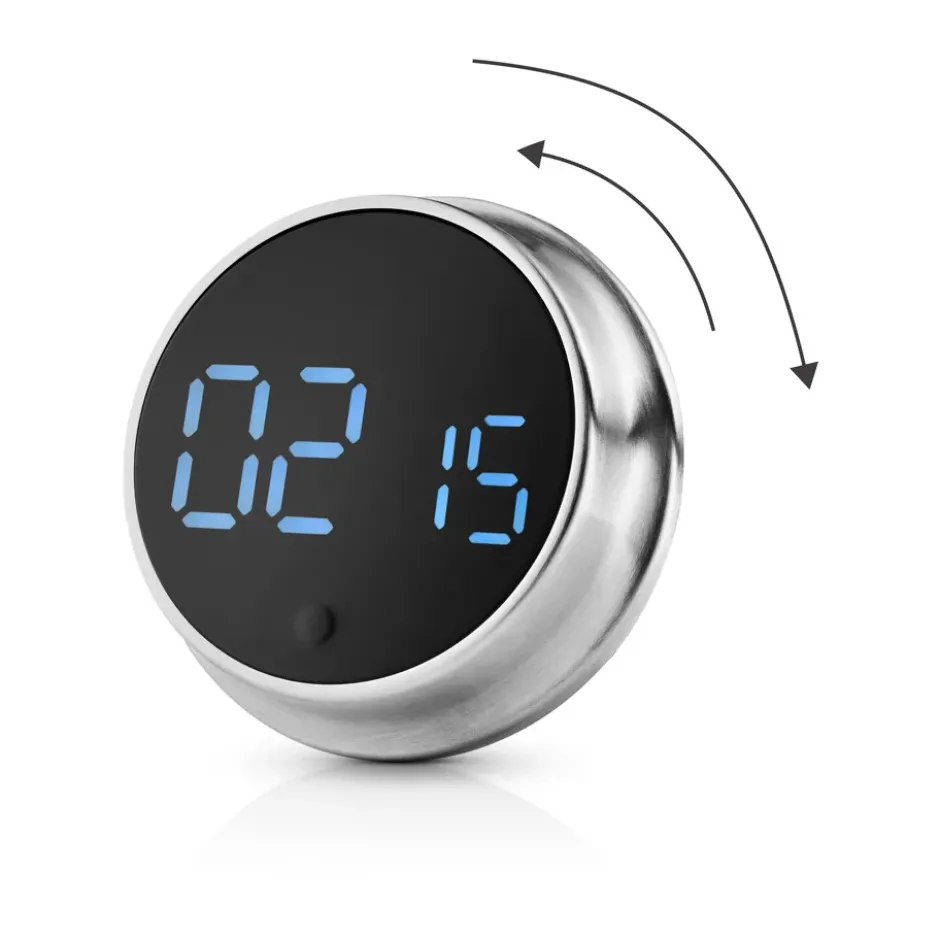 Eva Solo magnetisk timer, Brushed steel