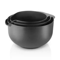 Eva Trio blandskål, Grey, 3 delar