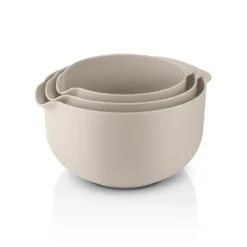 Eva Trio blandskål, Sand, 3 delar